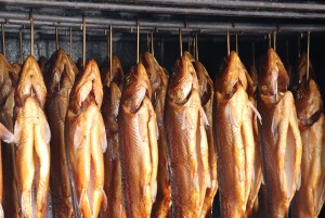 Räucherfisch auf dem Obstgut Triebe