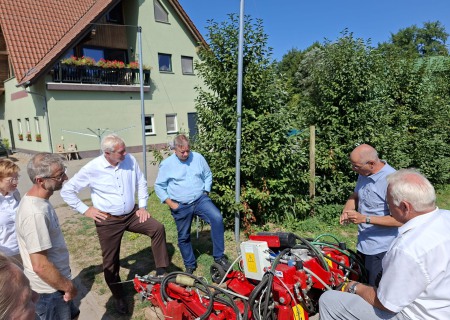 Bundeslandwirtschaftsminister Alois Rainer war zu Besuch