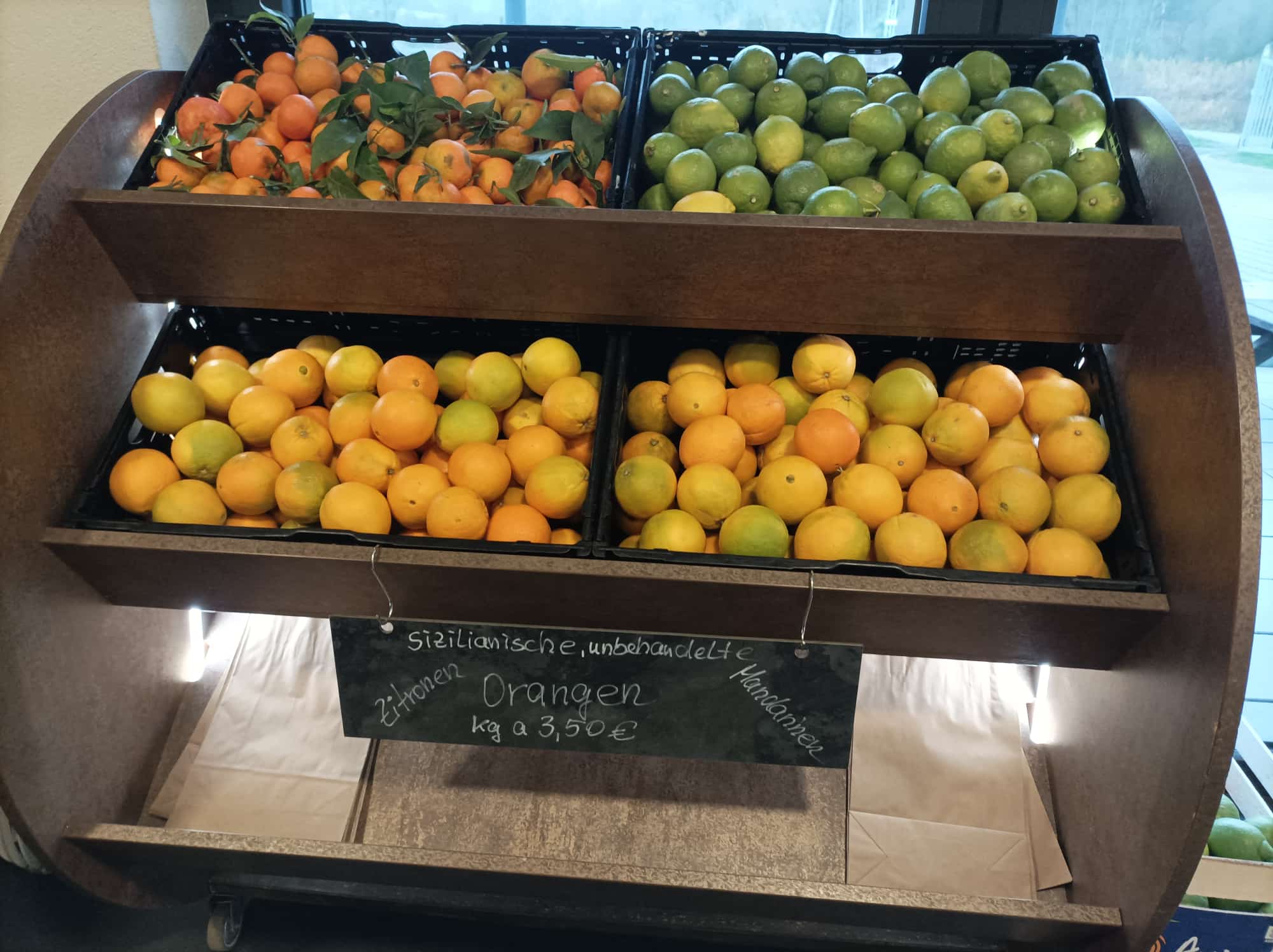 Orangen und andere Zitrusfrüche vom Obstgut Triebe