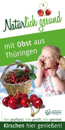 Natürlich gesund mit Obst aus Thüringen – Kirschen Natürlich gesund mit Obst aus Thüringen – Kirschen