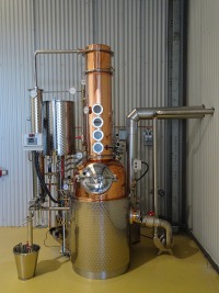 Obstbrennereianlage im September 2019